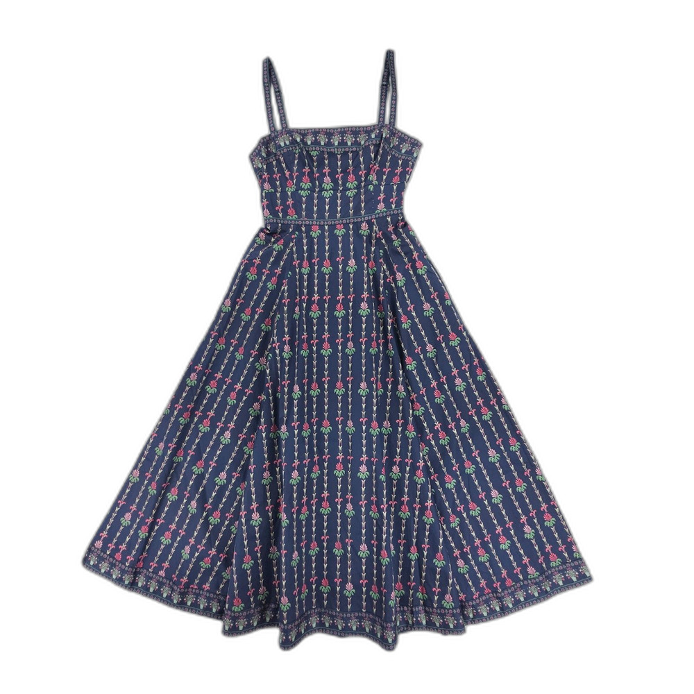 NWT Hill House Home The Margot Dress Trailing Fern Midi Cottagecore Resort Boho